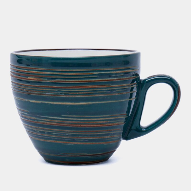 Filiżanka zielona porcelanowa 75 ml WL-669533/A