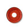 Red saucer 15 cm in Wilmax Color Boom Splash porcelain