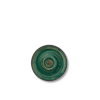 Green porcelain saucer 11 cm from the Wilmax ColorBoom range