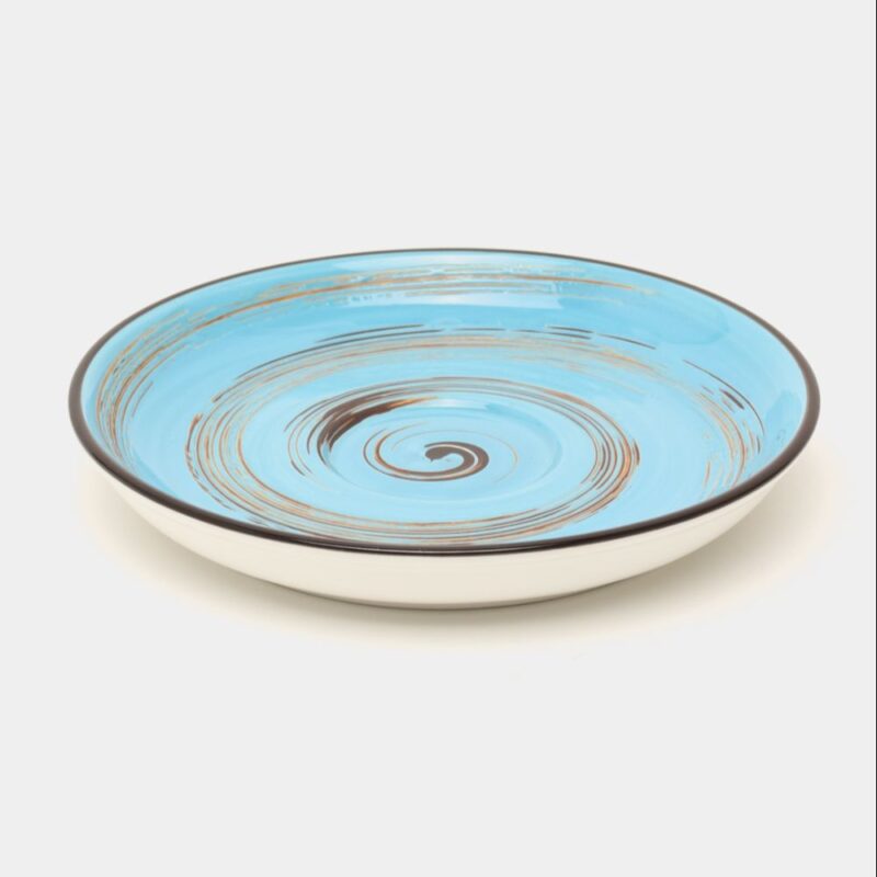 Spodek niebieski porcelanowy 14 cm WL-669635/B