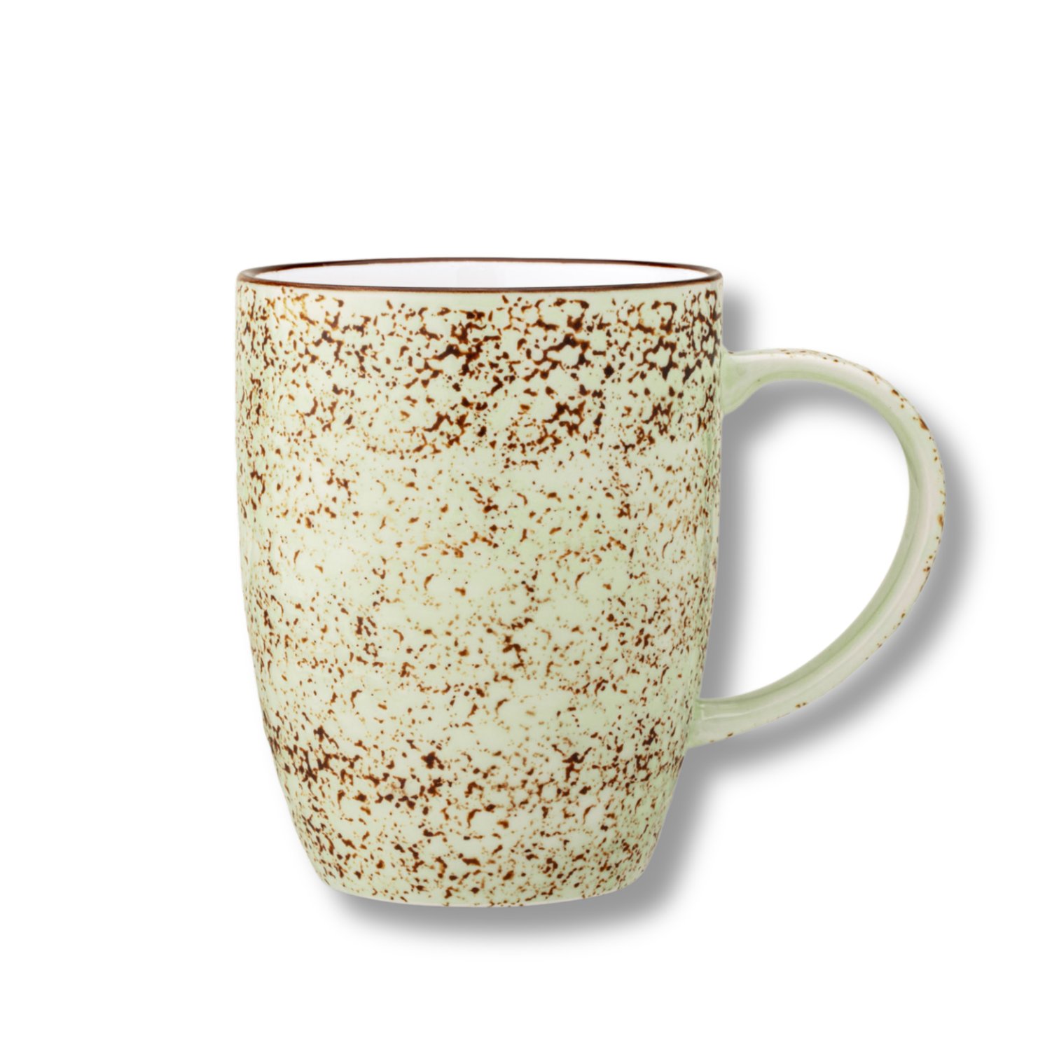 Large mug pistachio porcelain 460 ml WL-667137/A
