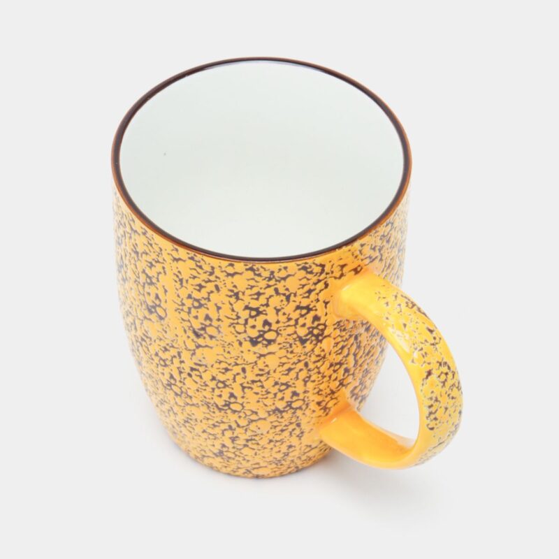 Kubek duży żółty porcelanowy 460 ml WL-667437/A
