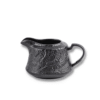 Czarny matowy mlecznik 260 ml z porcelany Wilmax SlateStone