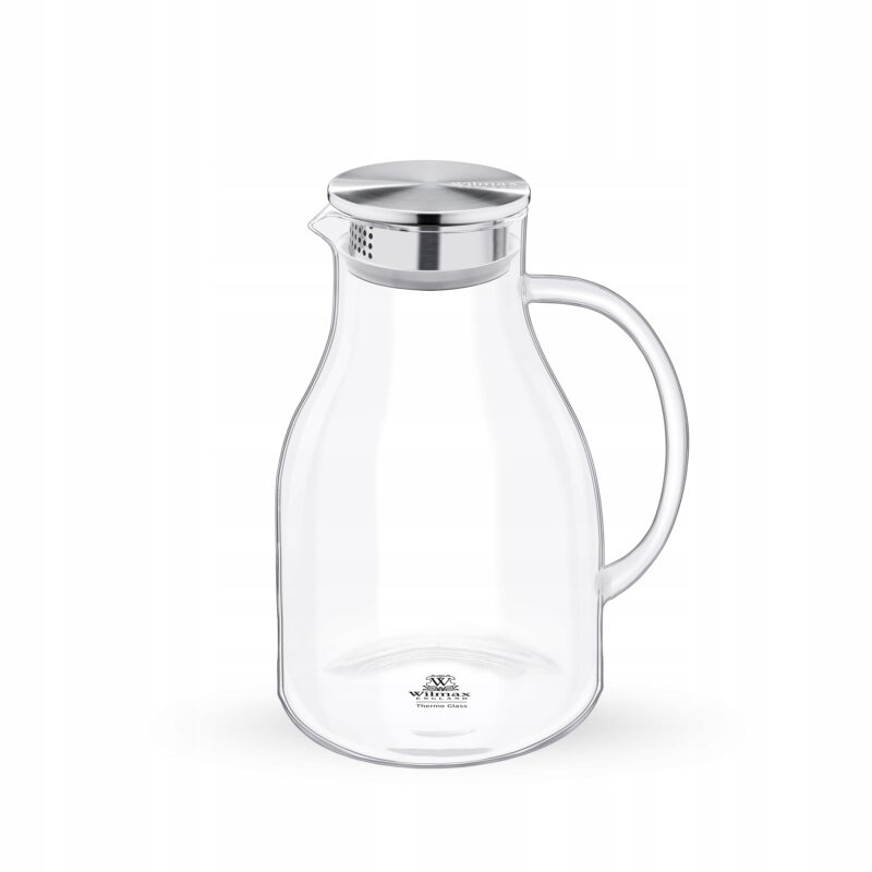Dzbanek szklany z pokrywką metalową 2500 ml WL-888211/A