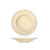Beige matte deep plate 25.5 cm 350 ml in Wilmax SandStone porcelain