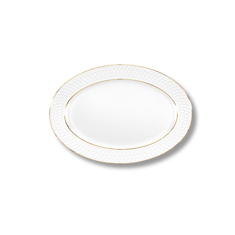 Platter 20x14 cm - gold WL-880102114/A
