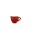 Red espresso cup 75 ml in Wilmax Color Boom Splash porcelain