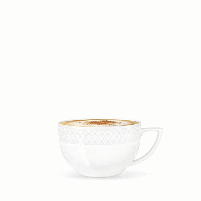 Kubek jumbo 500 ml biały porcelanowy WL-880101409/A