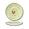 Pistacjowy talerz obiadowy 25,5 cm z porcelany Wilmax Color Boom