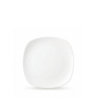 Square dessert plate 19.5x19.5 cm, Wilmax porcelain, Ilona collection