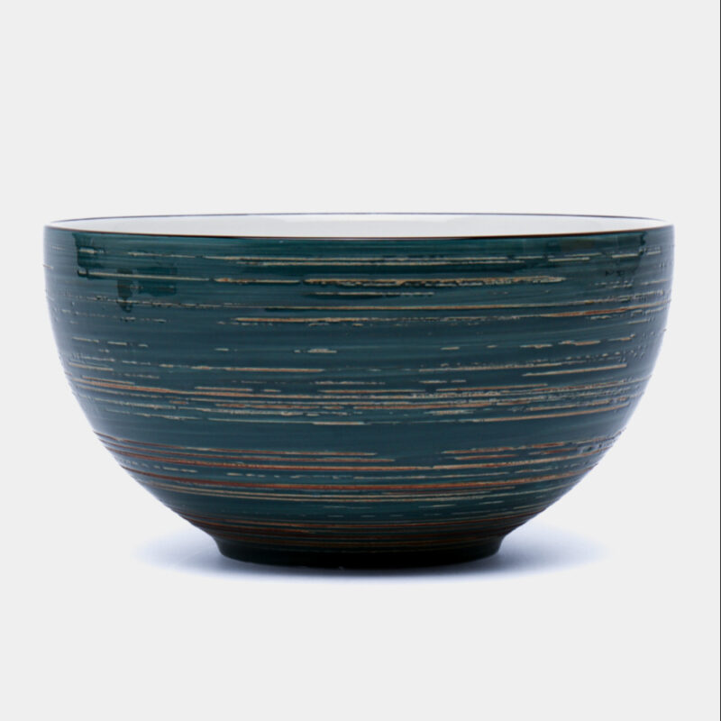 Misa sałatkowa zielona porcelanowa 19 cm 1700 ml WL-669532/A