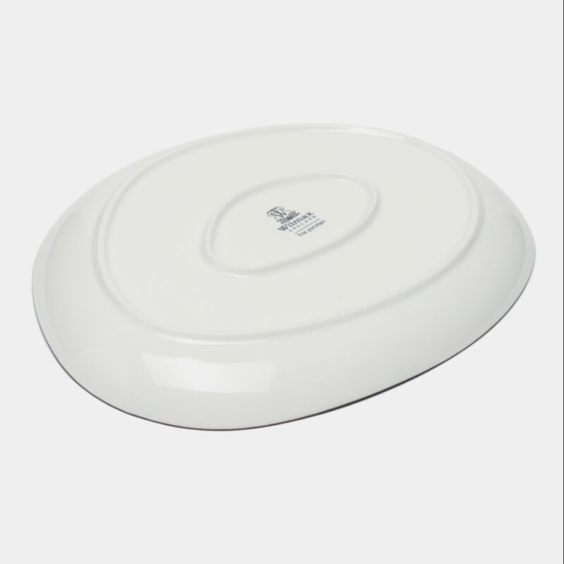 Talerz żółty porcelanowy 33 cm WL-668442/A