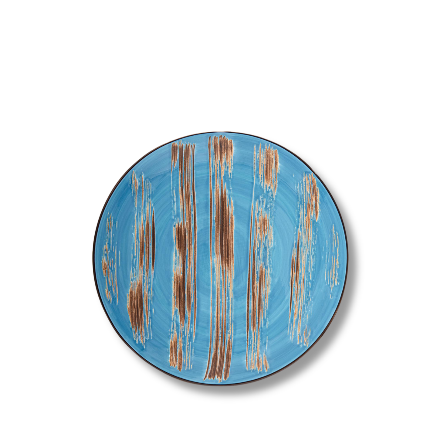 Dinner plate blue porcelain 23 cm WL-668613/A