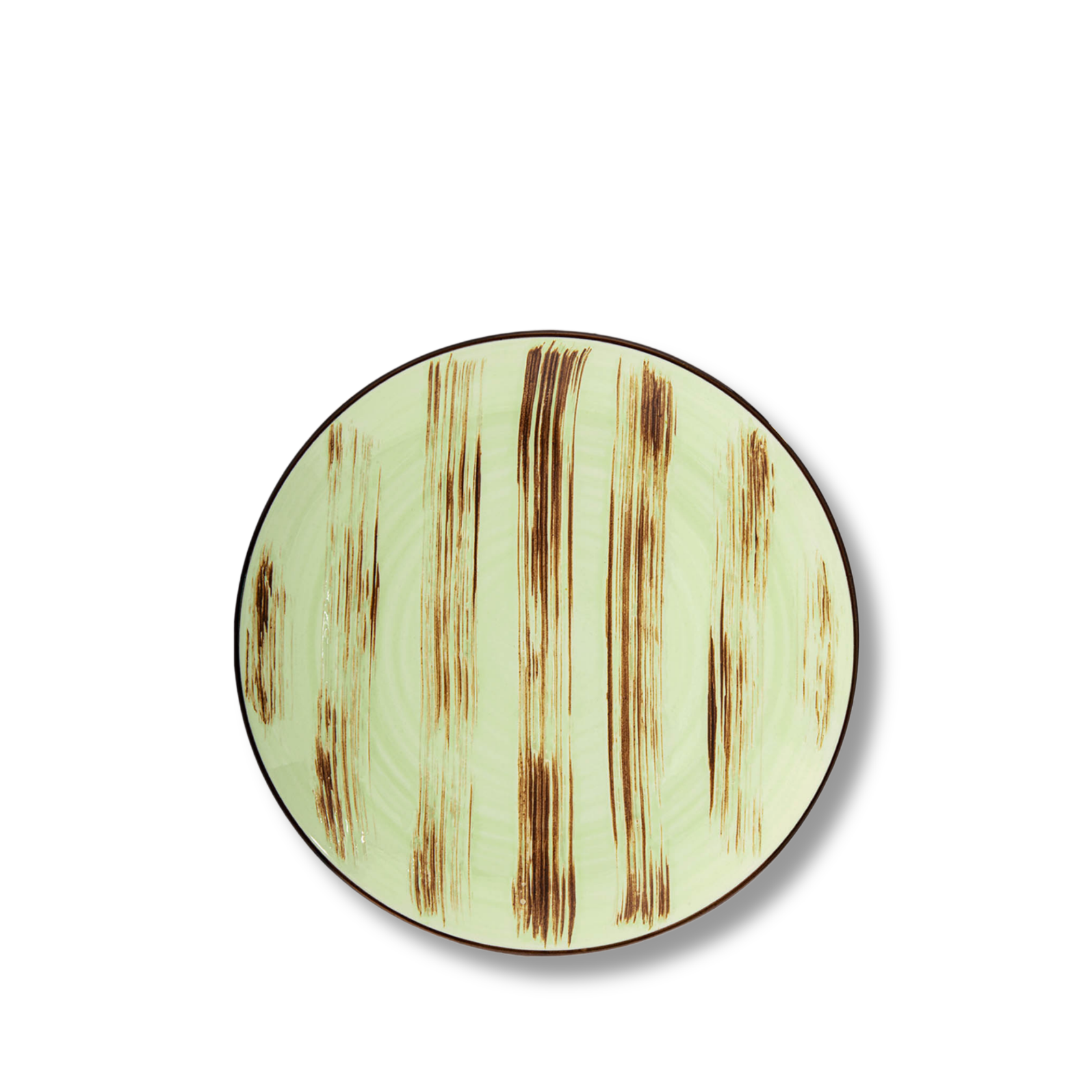 Dinner plate pistachio porcelain 23 cm WL-668113/A