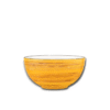 Żółta porcelanowa misa sałatkowa 19 cm 1700 ml Wilmax ColorBoom