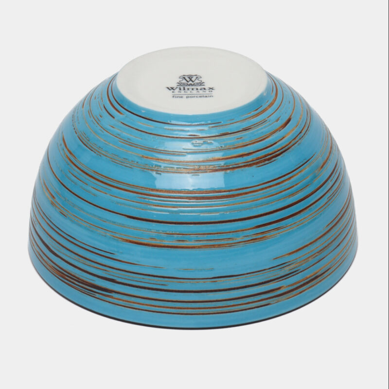 Misa sałatkowa niebieska porcelanowa 14 cm 600 ml WL-669630/A