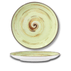 Pistacjowy talerz obiadowy 28 cm z porcelany Wilmax Color Boom Splash