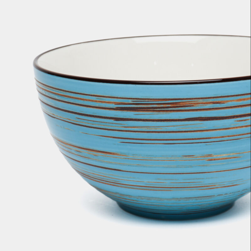 Misa sałatkowa niebieska porcelanowa 14 cm 600 ml WL-669630/A