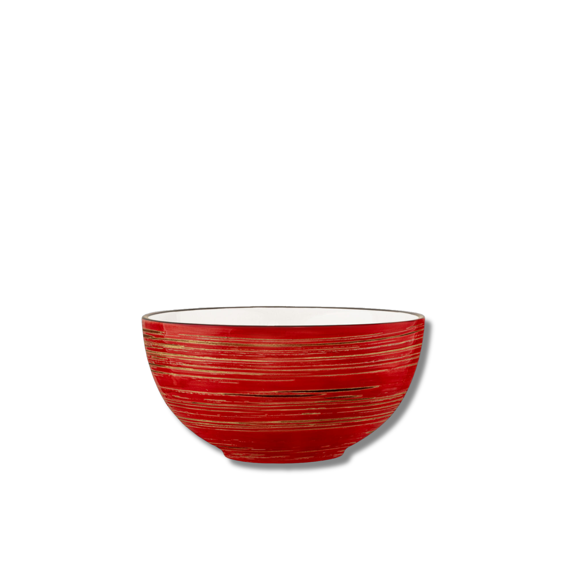 Misa sałatkowa czerwona porcelanowa 19 cm 1700 ml WL-669230/A