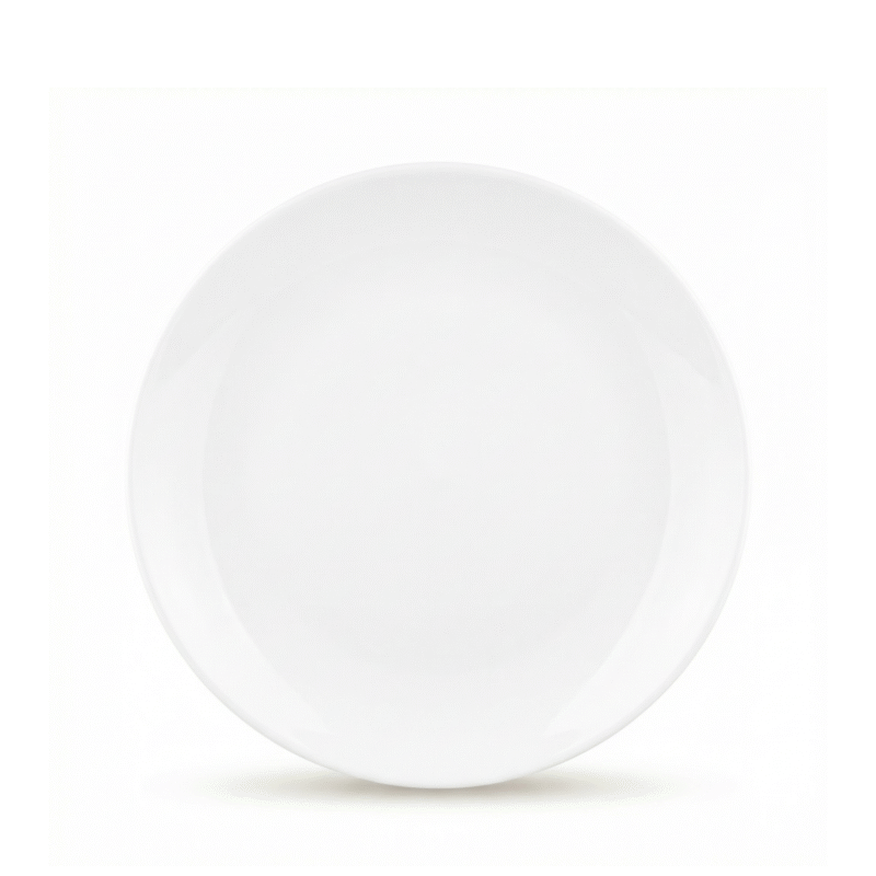 Talerz obiadowy 28 cm biały porcelanowy WL-991250/A