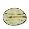 Pistachio oval platter 33x24.5 cm in Wilmax Color Boom Scratch porcelain