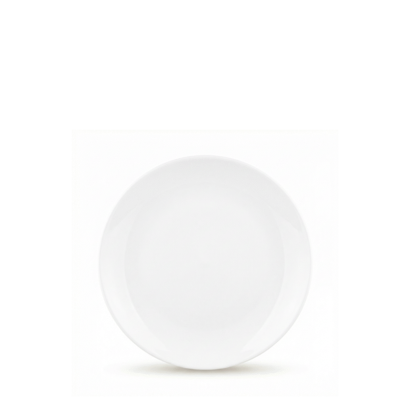 Talerz na pieczywo 15 cm biały porcelanowy WL-991245/A