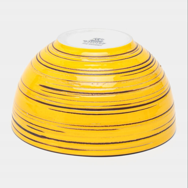 Misa sałatkowa żółta porcelanowa 14 cm 600 ml WL-669430/A