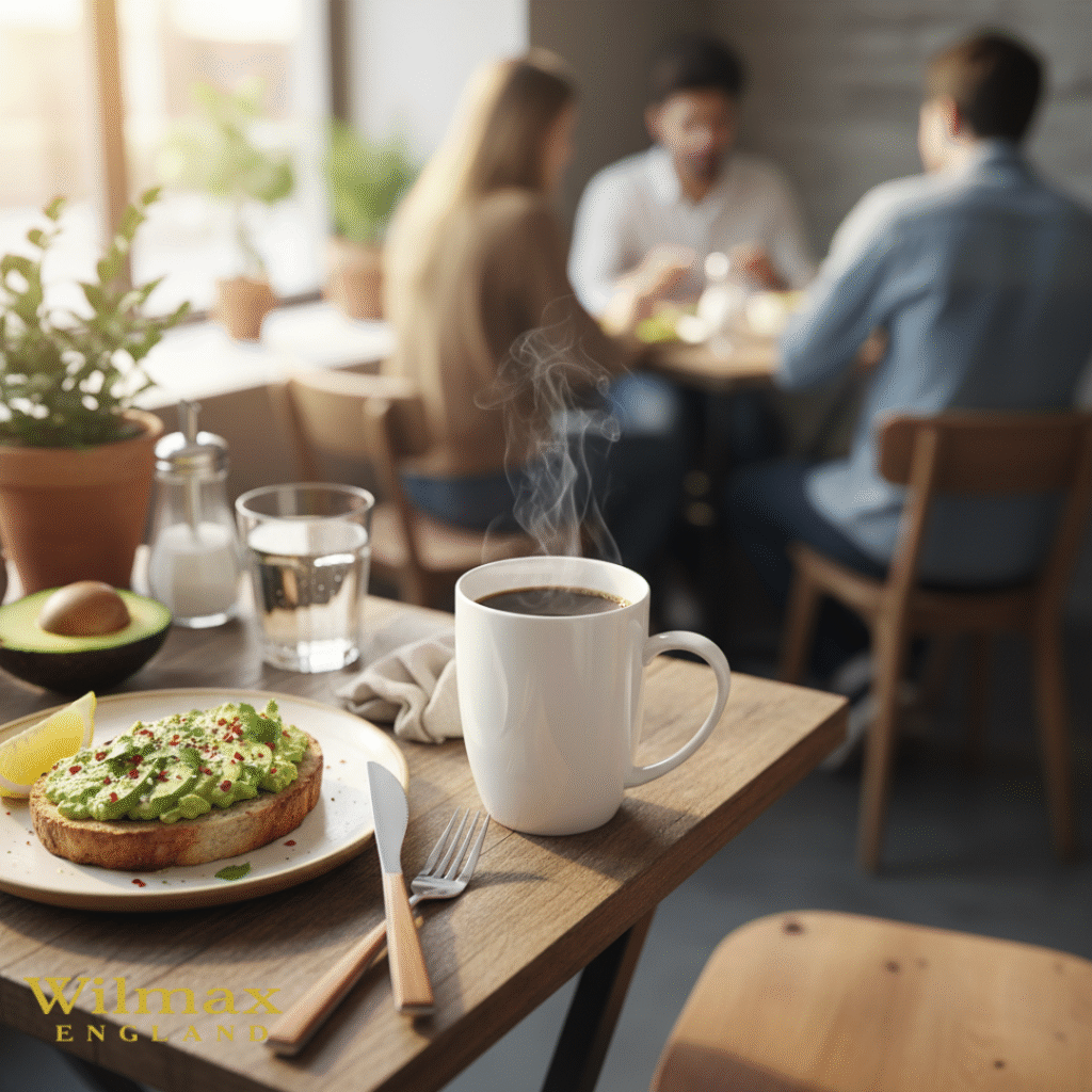 Zestaw kubków na co dzień – elegancki zestaw kubków 460 ml z porcelany