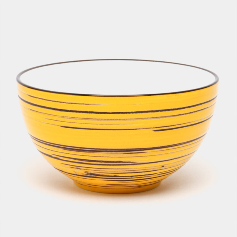 Misa sałatkowa żółta porcelanowa 19 cm 1700 ml WL-669432/A