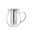 Wysoki szklany dzbanek 1300 ml z metalowym zaparzaczem Wilmax