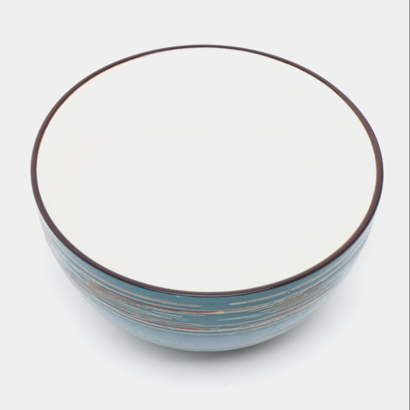 Misa sałatkowa zielona porcelanowa 14 cm 600 ml WL-669530/A