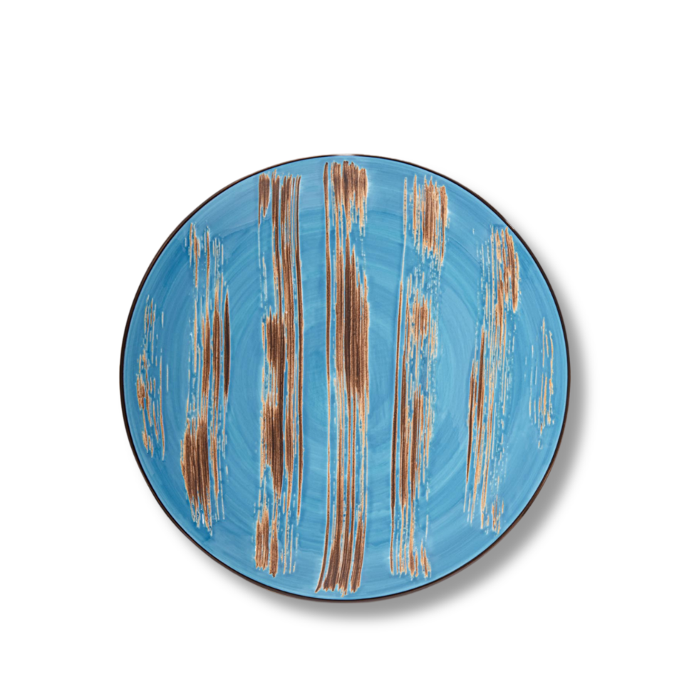 Dinner plate blue porcelain 28 cm WL-668616/A