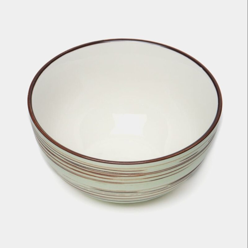Misa sałatkowa pistacjowa porcelanowa 19 cm 1700 ml WL-669132/A