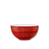 Red salad bowl 19 cm 1700 ml in Wilmax Color Boom porcelain