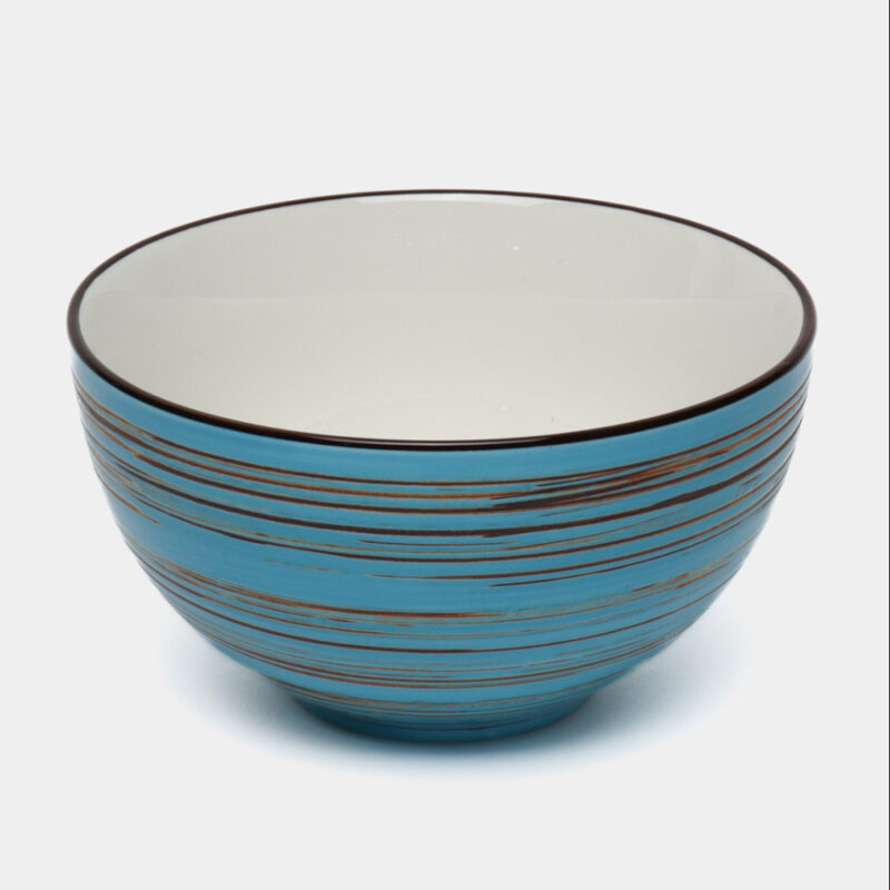 Misa sałatkowa niebieska porcelanowa 19 cm 1700 ml WL-669632/A