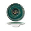 Talerz głęboki 24 cm 200 ml z zielonej porcelany Wilmax Spiral