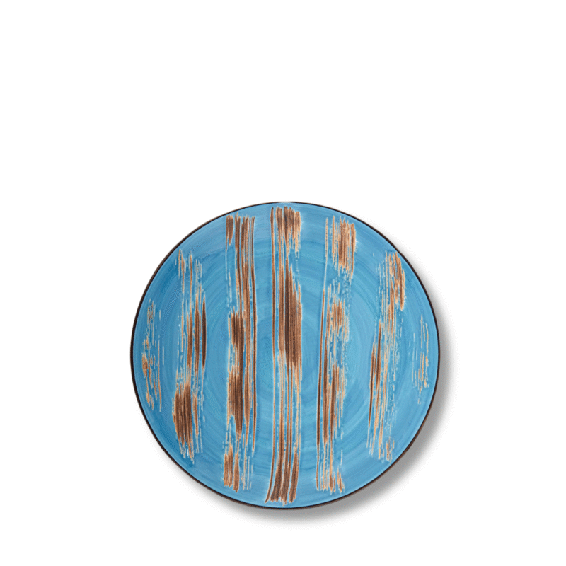 Dessert plate blue porcelain 18 cm WL-668611/A