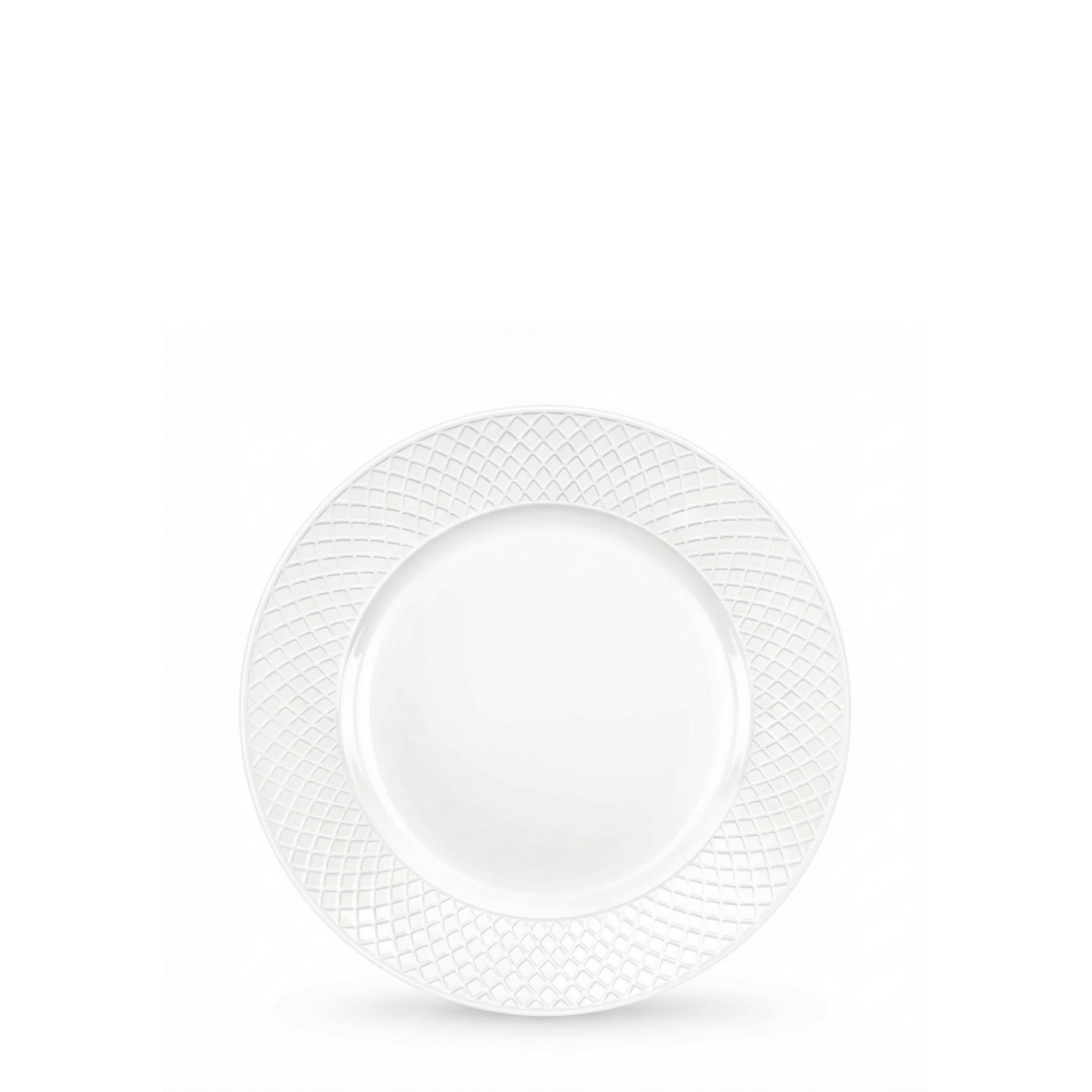 Dessert plate white porcelain 18 cm WL-880101101/A