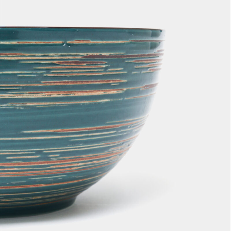 Misa sałatkowa zielona porcelanowa 14 cm 600 ml WL-669530/A