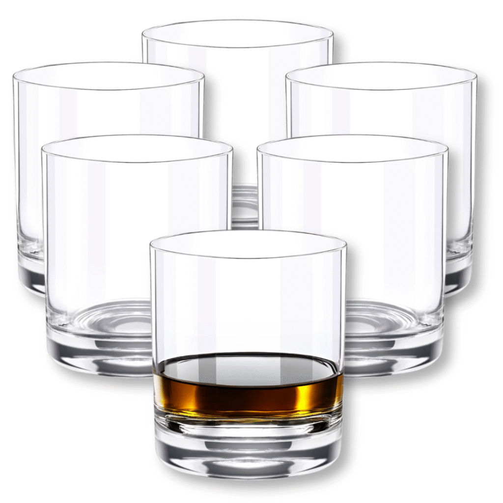 Szklanka do whisky 300 ml zestaw 6 sztuk WL-888023/6A