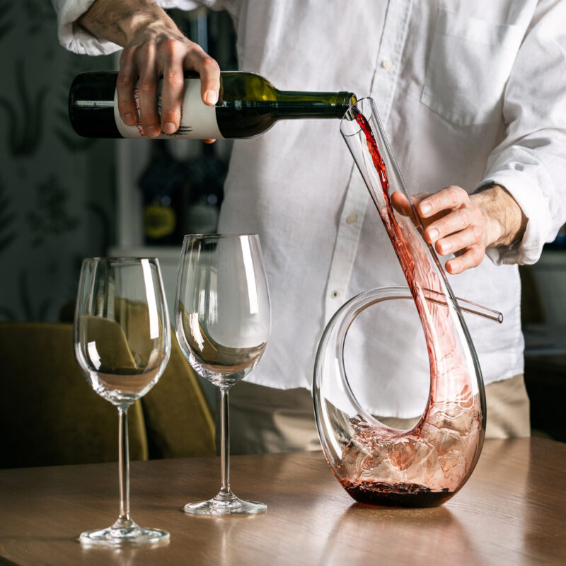 Karafka szklana 1000 ml WL-888348/1C