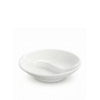 Biały porcelanowy talerzyk dzielony 9 cm do sushi, kolekcja Orient Wilmax