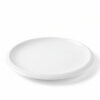 Dinner plate 27 cm in Wilmax white porcelain, Teona collection