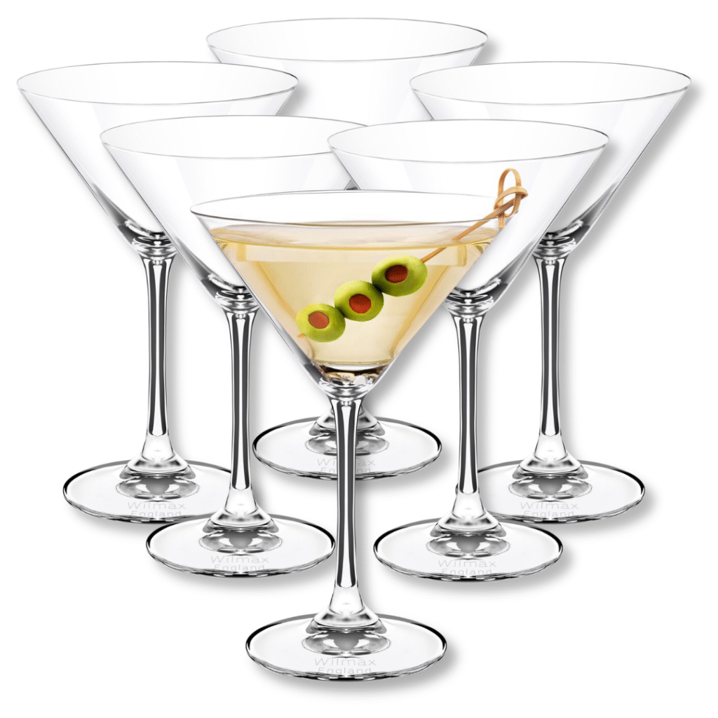 Kieliszek do martini 270 ml zestaw 6 sztuk WL-888030/6A