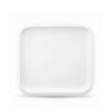Square dinner plate 25.5x25.5 cm, Wilmax porcelain, Teona collection