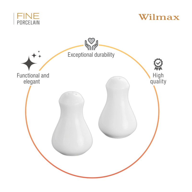 Zestaw do soli i pieprzu 8,5 cm WL-996066/SP