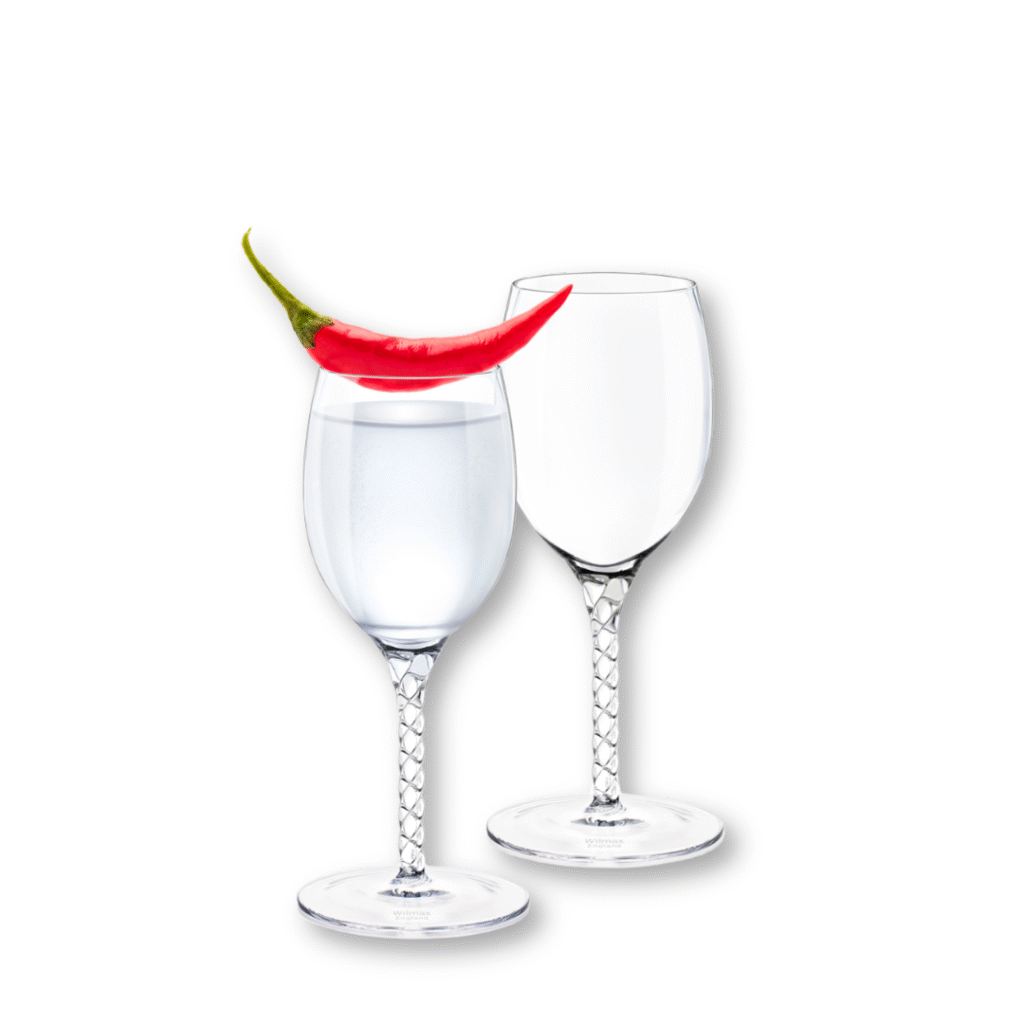 Kieliszek do wódki i likieru 65 ml zestaw 2 sztuki WL-888111/2C
