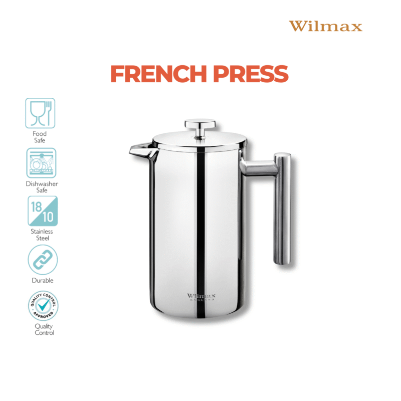 Zaparzacz do kawy dwuścienny 1000 ml - prasa francuska WL-512780110/A