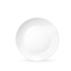 Dinner plate 25.5 cm with wide rim in Wilmax white porcelain