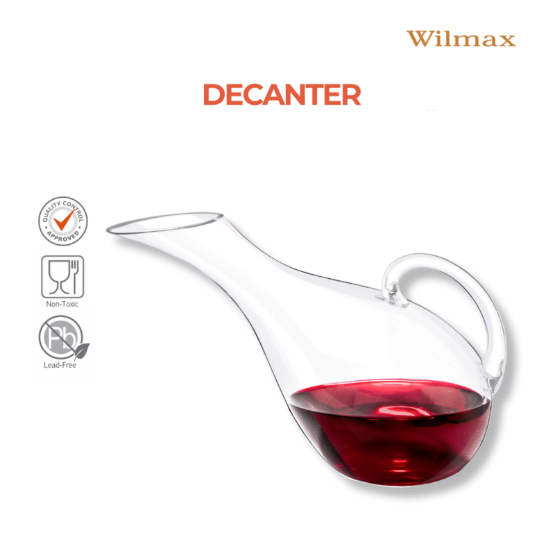 Karafka szklana do wina 1500 ml WL-888342/1C